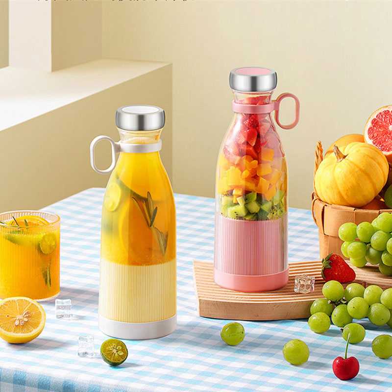 Portable USB Rechargeable Blender Bottle – Smoothie Maker 380ml