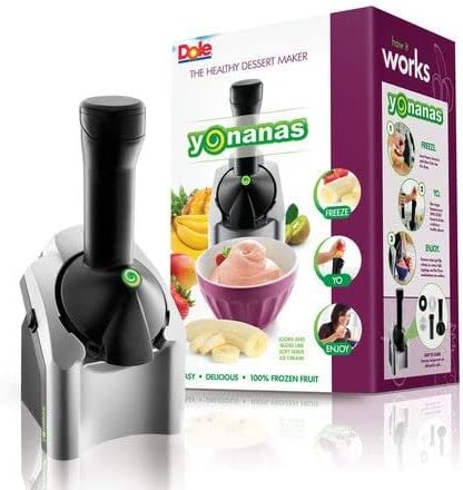 Dessert Frozen Black and Gray Ice Cream Maker