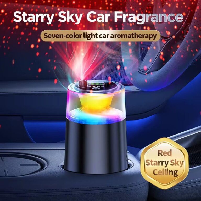 Smart RGB Car Air Freshner With Fragnance-Automatic & Long-Lasting