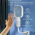 Electric Mosquito Swatter with UV Light – Rechargeable Bug Zapper Racket