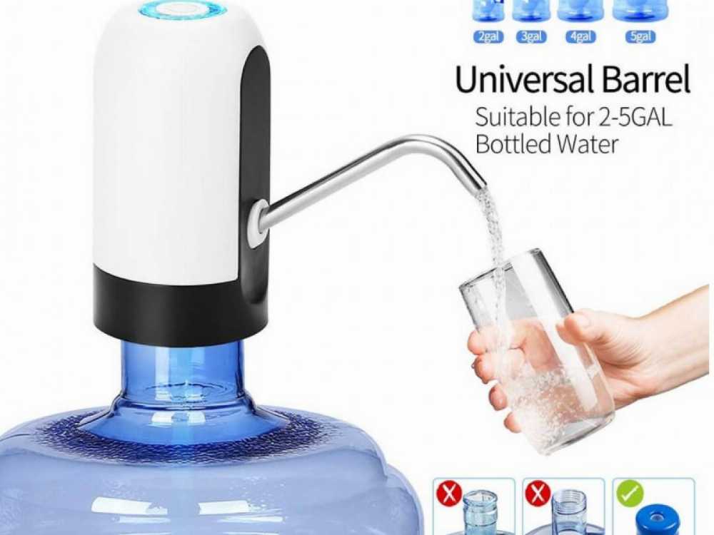 Rechargeable Automatic Water Dispenser Pump with USB Charging