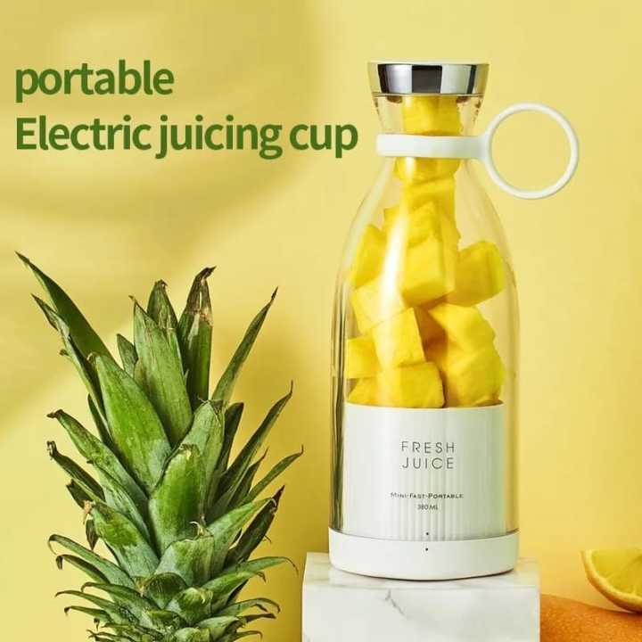 Portable USB Rechargeable Blender Bottle – Smoothie Maker 380ml