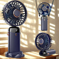 Koonie Portable Handheld Fan – Rechargeable Mini Fan with 5 Speeds