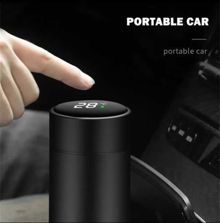 500ml Smart Thermos Bottle with LED Temperature Display