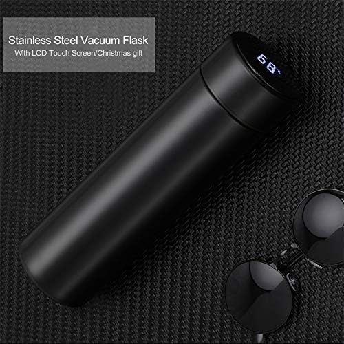 500ml Vacuum Flask with LED Temperature Display – Hot & Cold Bottle