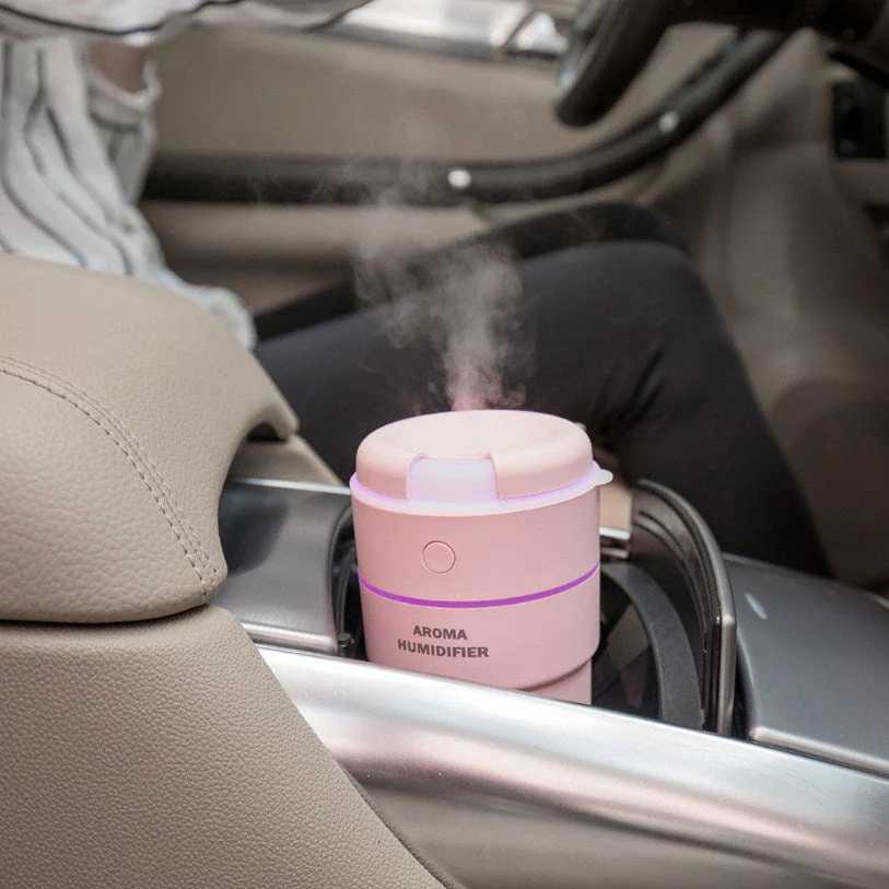 USB Rechargeable Air Humidifier with LED Night Light