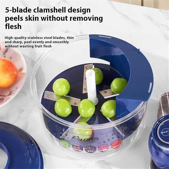 Automatic Small Fruit Peeler Machine-Quick & Effortless
