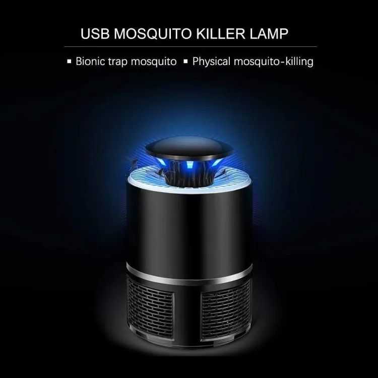 EXORT Mosquito Killer Lamp – USB Blue Light Suction Trap | Silent, Chemical-Free & Safe