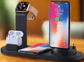 3-in-1 Multi-Function Charging Stand – Wireless Charger for iPhone, Android, iWatch & AirPods