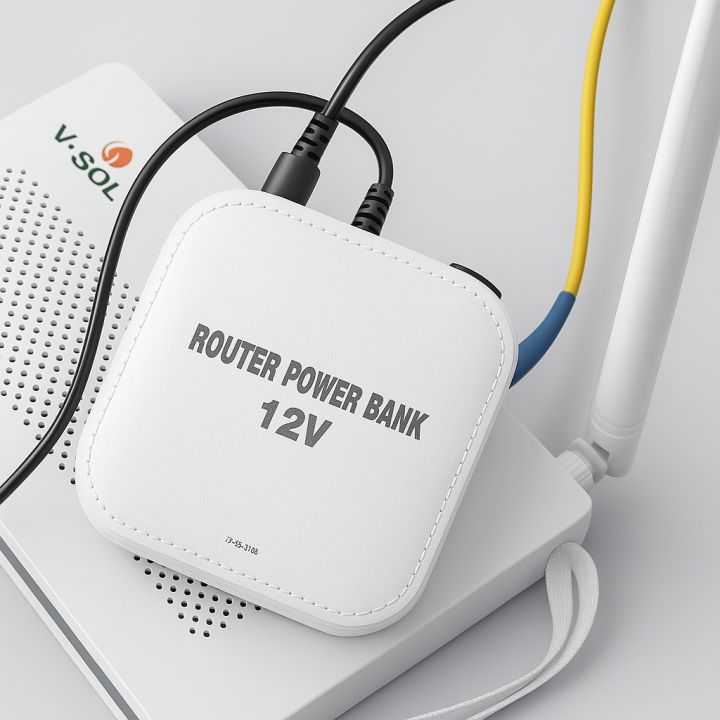 Router Power Bank – 6-7 Hour WiFi Backup | Load Shedding Solution