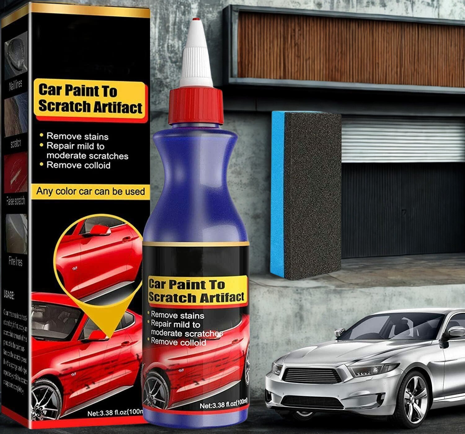 Car Scratch Remover Repair Kit – Quick & Easy Paint Restoration