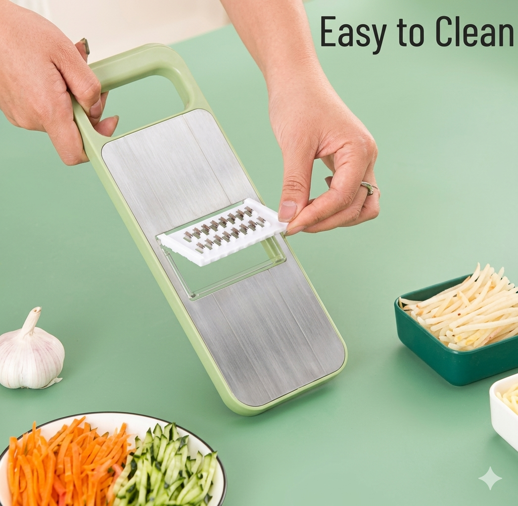 5-in-1 Smart Vegetable Cutter & Slicer for Fast Kitchen Prep