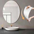 Unbreakable Wall Mirror with Self-Adhesive Tape for Easy Installation