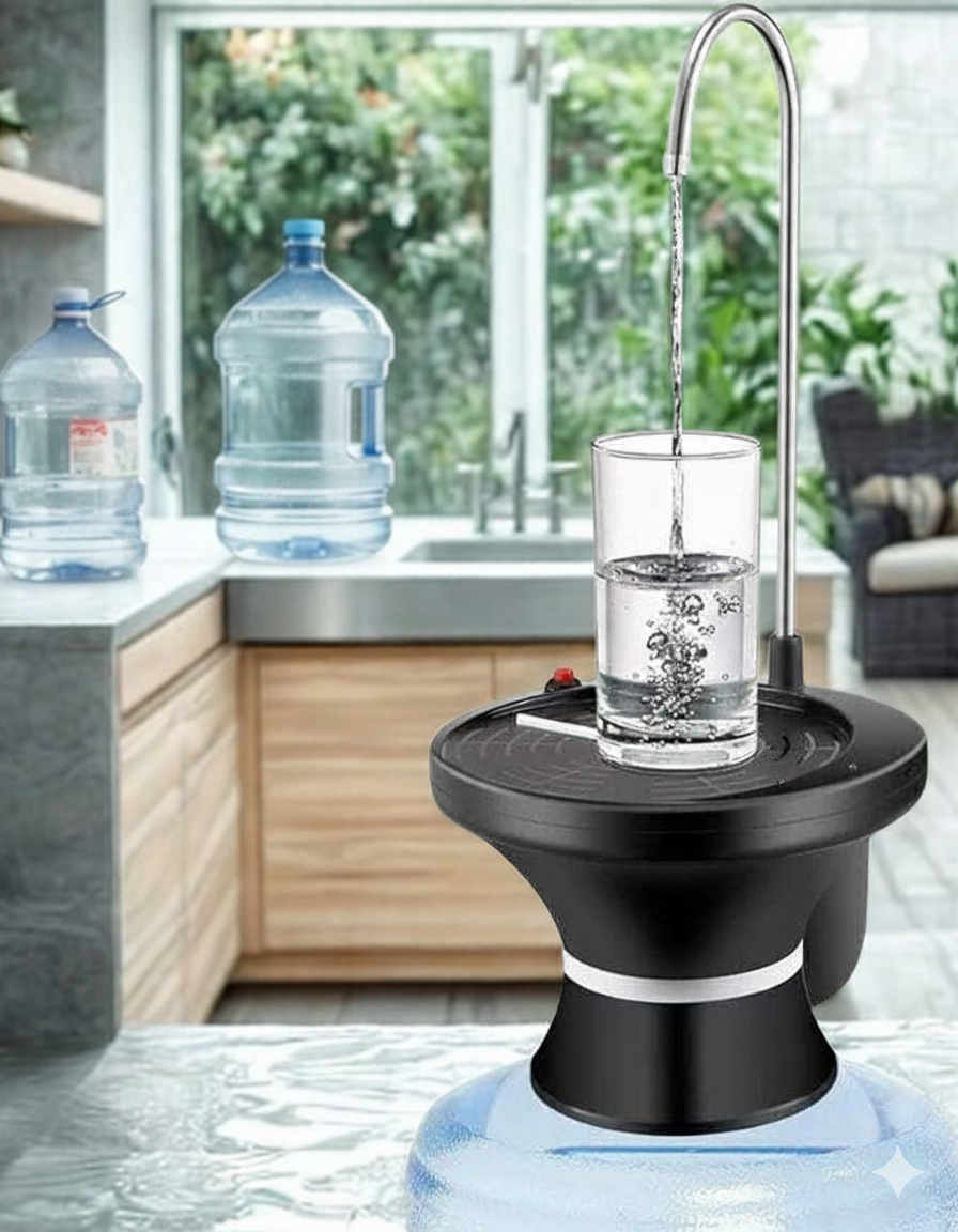 Automatic Electric  Water Bottle Pump-Easy One-Touch Dispensing